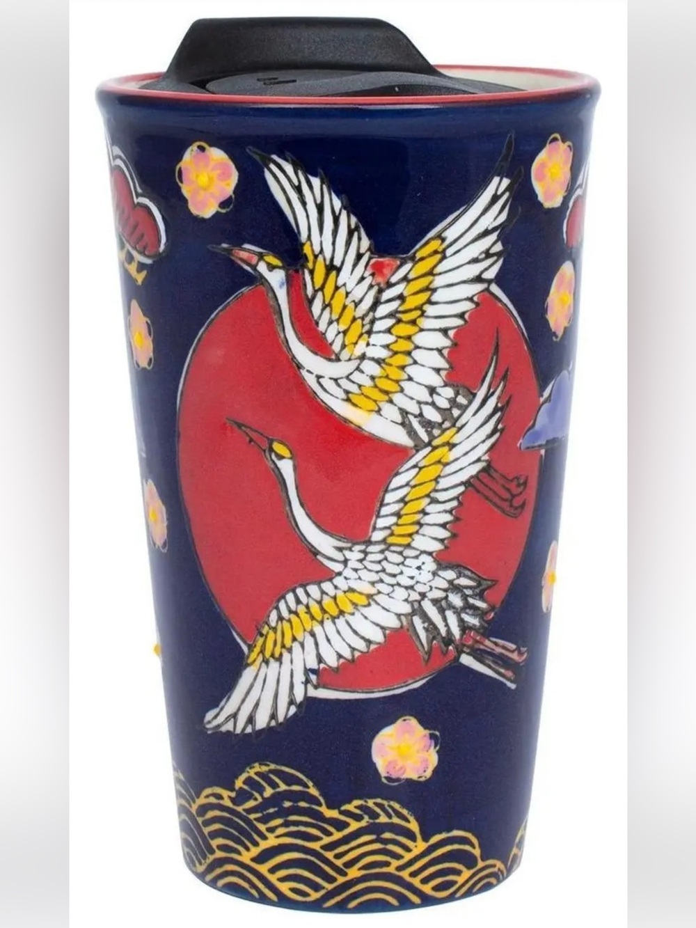 12 Oz. Double Wall Ceramic Tumbler Mug